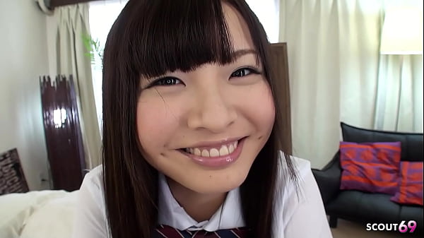 Petite Japanese Teen 18 Pick Up by old Stranger and seduce to Defloration Creampie Fuck in Uncensored Japan